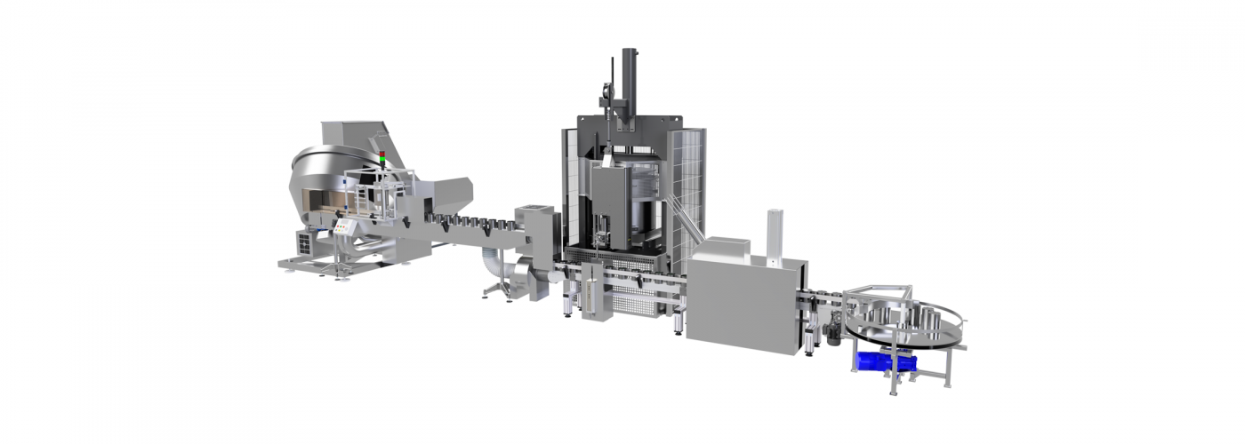 Grunfeld Pot Filling Line