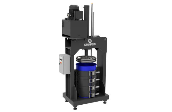 200 litre / 55 gallon Hydraulic Discharge Press
