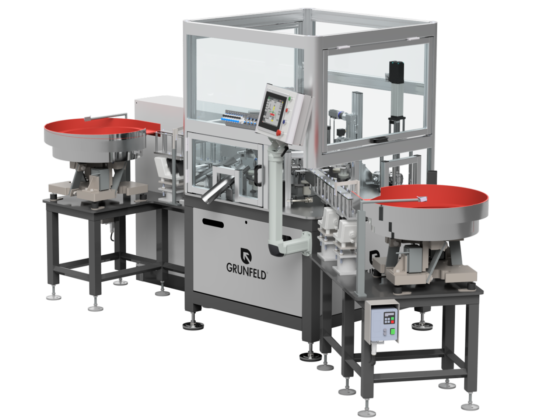 Automated 2-component cartridge filling machine